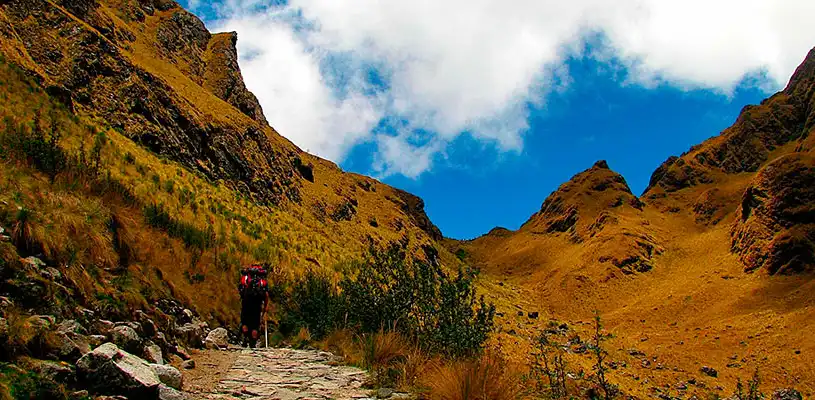 porteadores en Camino Inca