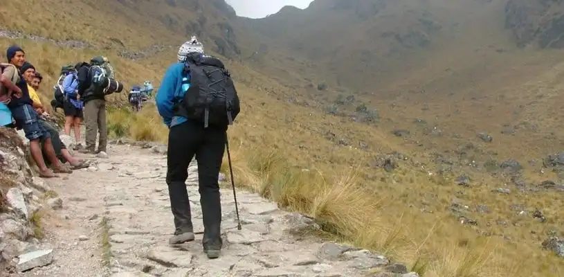 preparación para camino inca