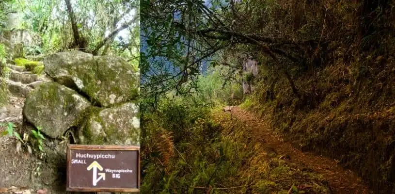 caminatas alternas en Machupicchu