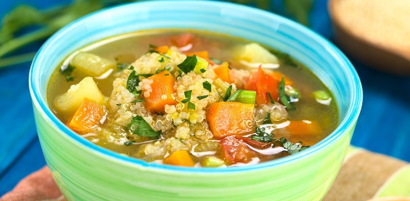 sopa de quinua