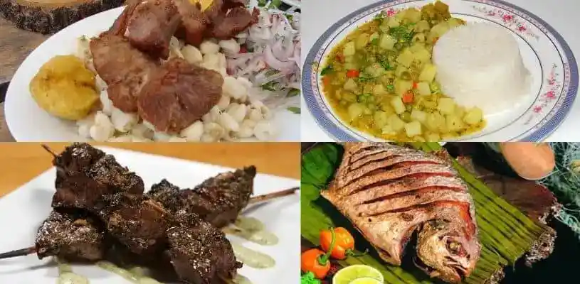 la gastronomía peruana en la colonia