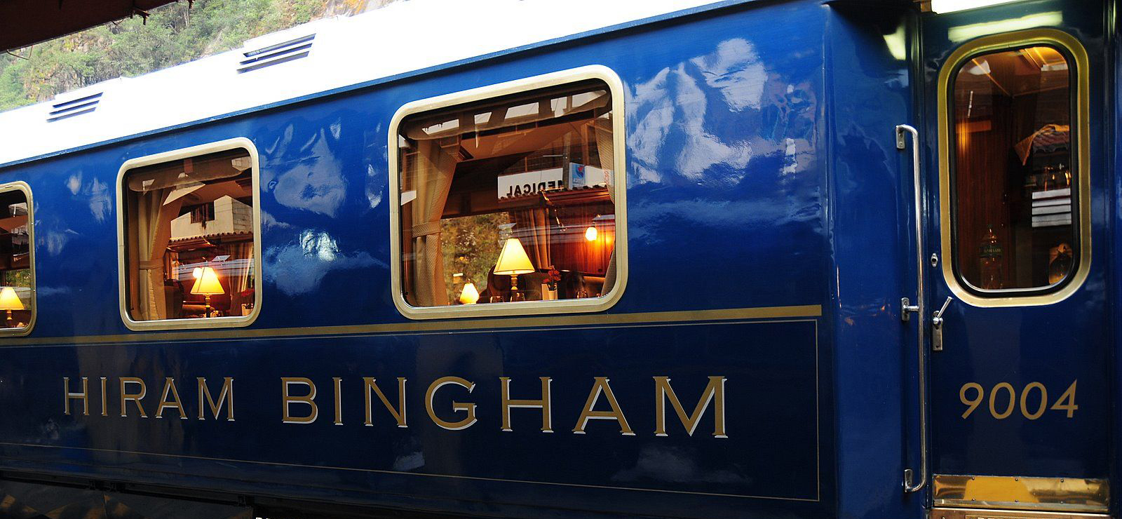 Hiram Bingham, El tren más lujoso del Cusco
