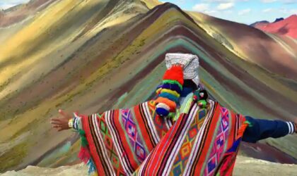 La impresionante Montaña de Colores, Vinicunca. La impresionante Montaña de Colores, Vinicunca.