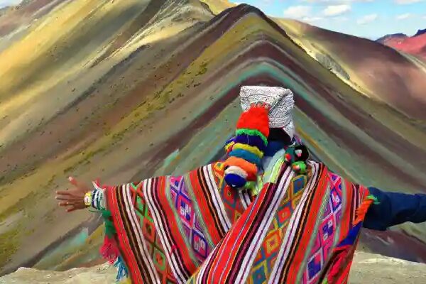 La impresionante Montaña de Colores, Vinicunca. La impresionante Montaña de Colores, Vinicunca.