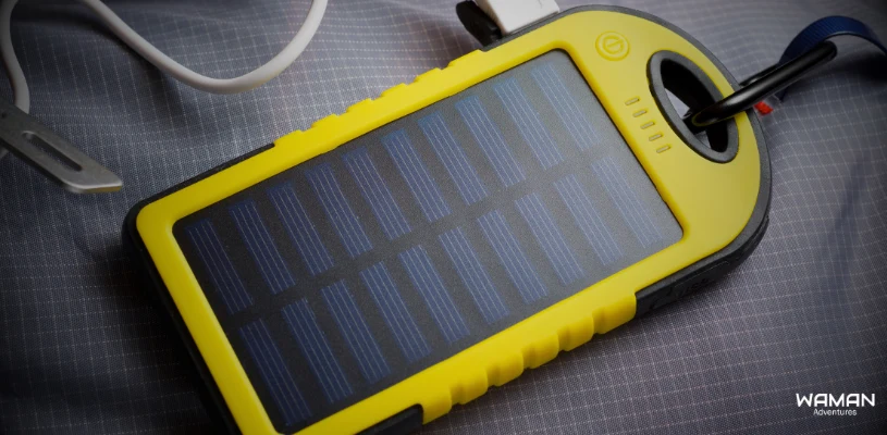 batería solar portatil