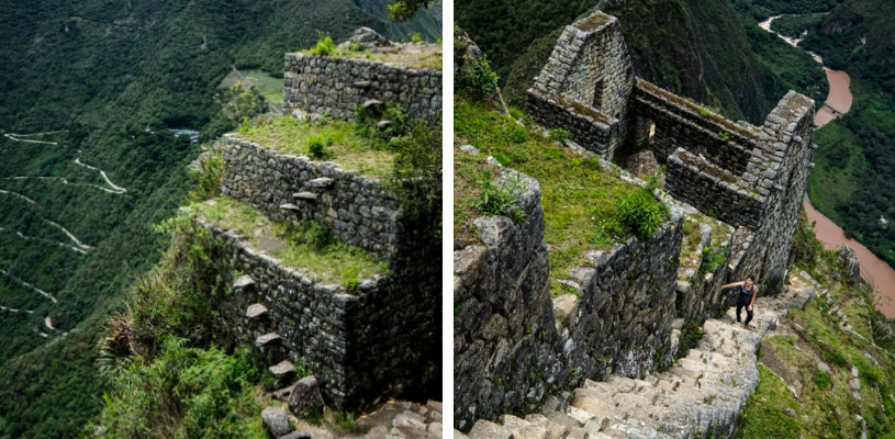 Caminata hacia la montaña Huayna Picchu 