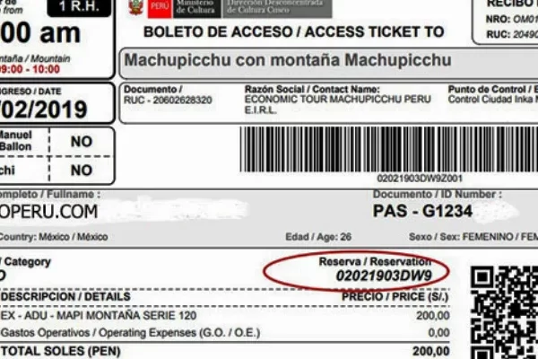 Todo acerca del Boleto de ingreso a Machu Picchu Todo acerca del Boleto de ingreso a Machu Picchu