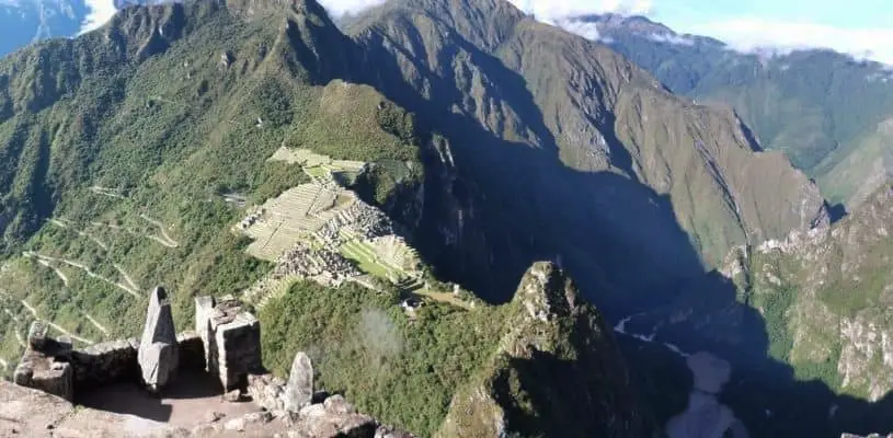 vista panorámica Wayna Picchu