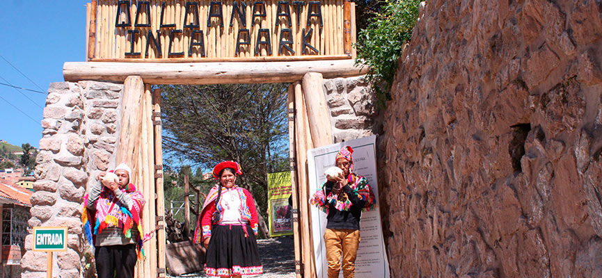 El Parque Inka de Qolqampata El Parque Inka de Qolqampata