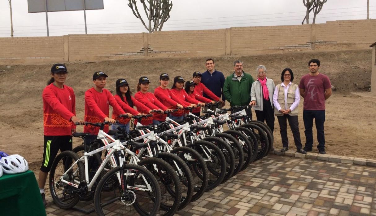 Bicicletas en el «Santuario Arqueológico de Pachacamac» Bicicletas en el «Santuario Arqueológico de Pachacamac»