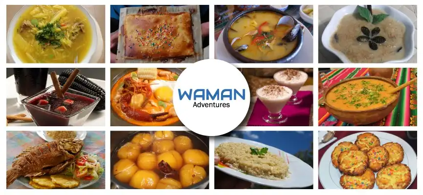 12 Platos de Semana Sa nta WAMAN ADVENTURES