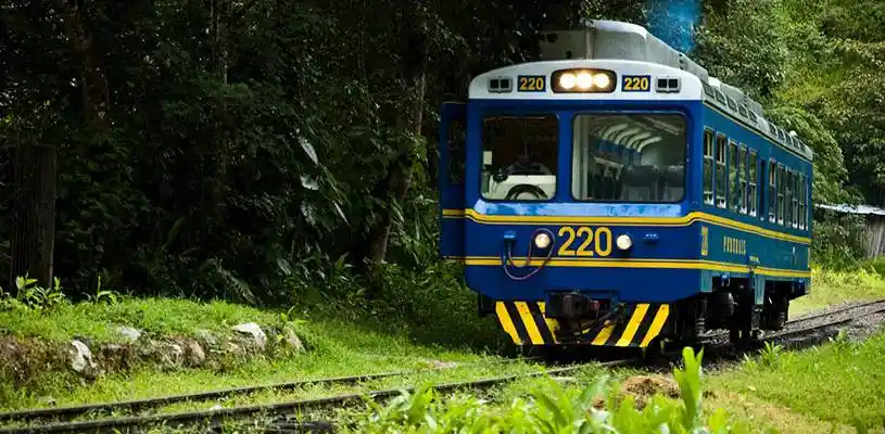 Tren hacia Machupicchu