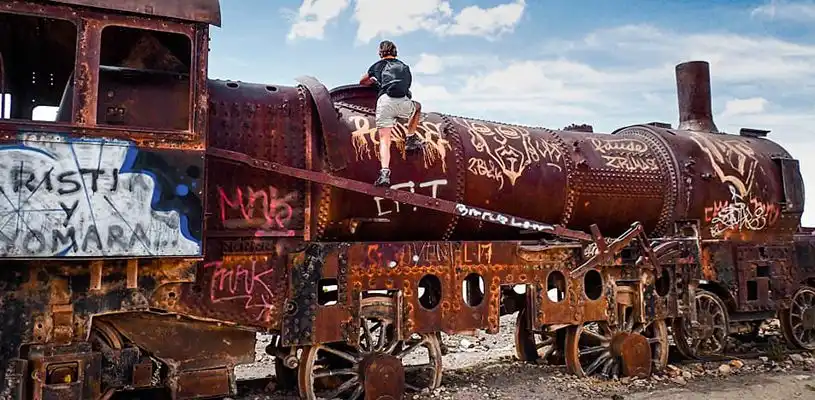 Cementerio de trenes