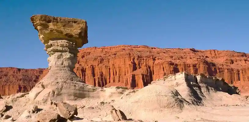 Valle de la Luna o Parque Provincial Ischigualasto entre los lugares turísticos de San Juan, Argentina