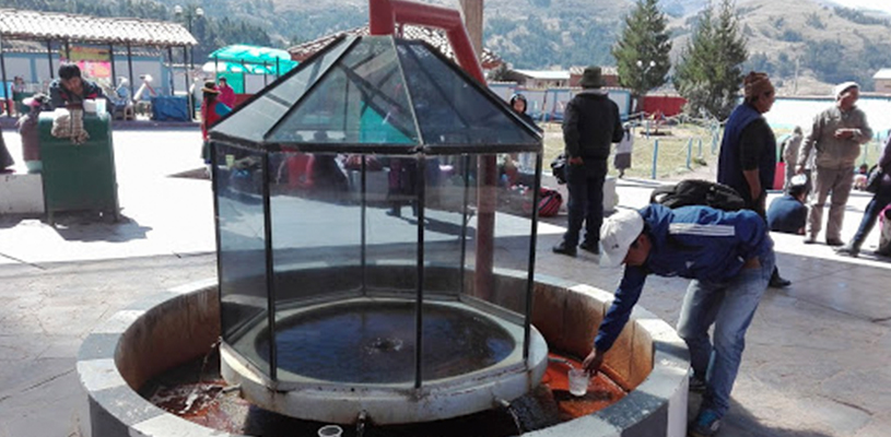 Las aguas termales de Kaylla