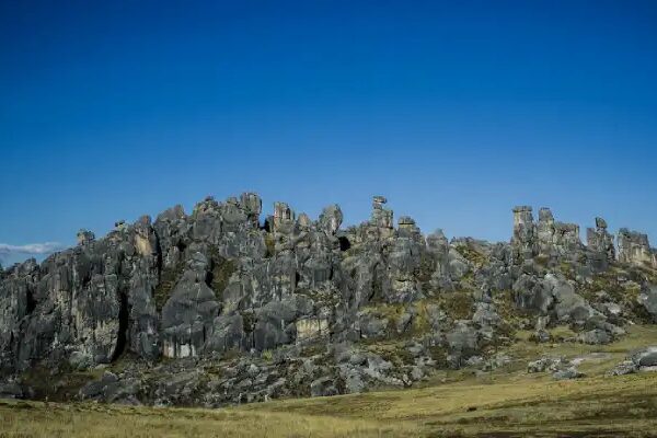 El hermoso bosque de piedras en el Santuario Nacional de Huayllay El hermoso bosque de piedras en el Santuario Nacional de Huayllay