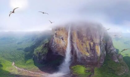 Salto del Ángel: la cascada de 979 m vinculada con las Cataratas del Paraíso de Up Salto del Ángel: la cascada de 979 m vinculada con las Cataratas del Paraíso de Up