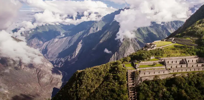 La temporada de secas es la mejor temporada para llegar a Choquequirao.