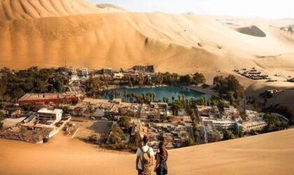 La laguna Huacachina, o “ El Oasis de América” a punto de desaparecer por la pandemia