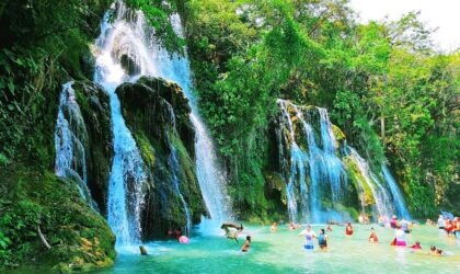 Cascadas de Tamasopo y sus 3 caídas de agua en la Huasteca