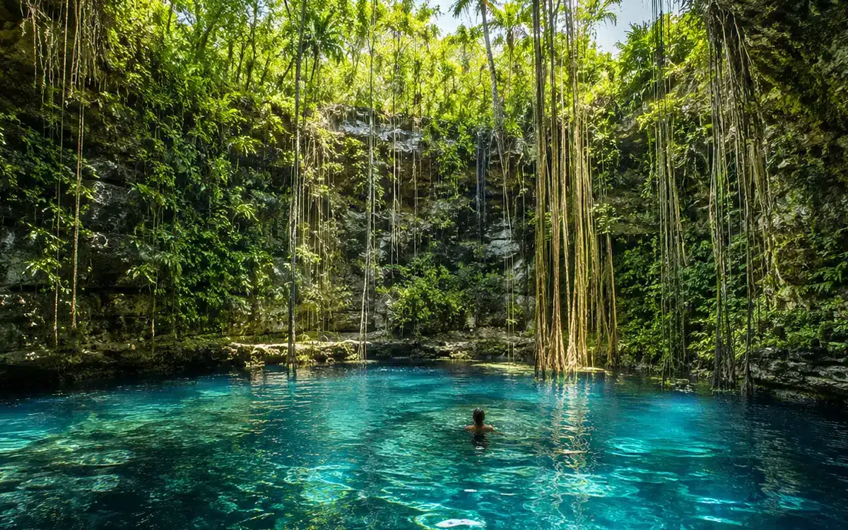 JARDÍN DEL EDÉN, EL CENOTE DE CANCÚN