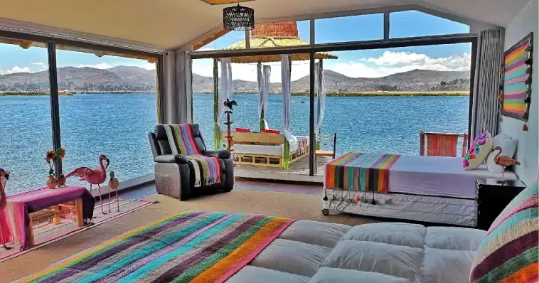 Hospedaje en el lago titicaca