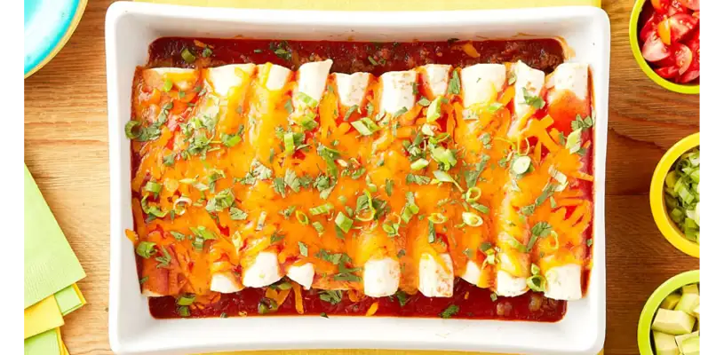 Enchiladas mexicanas 