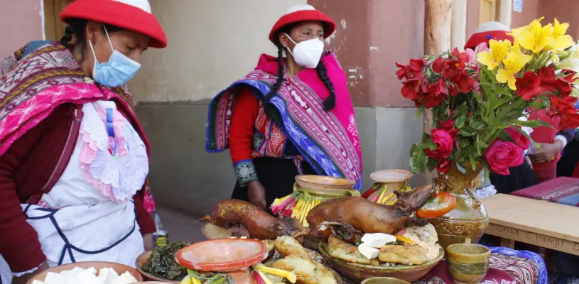 Gastronomía de coya _waman adventures 