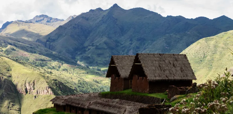 Construcciones Incas en Huchuy Qosqo, Valle Sagrado de los Incas