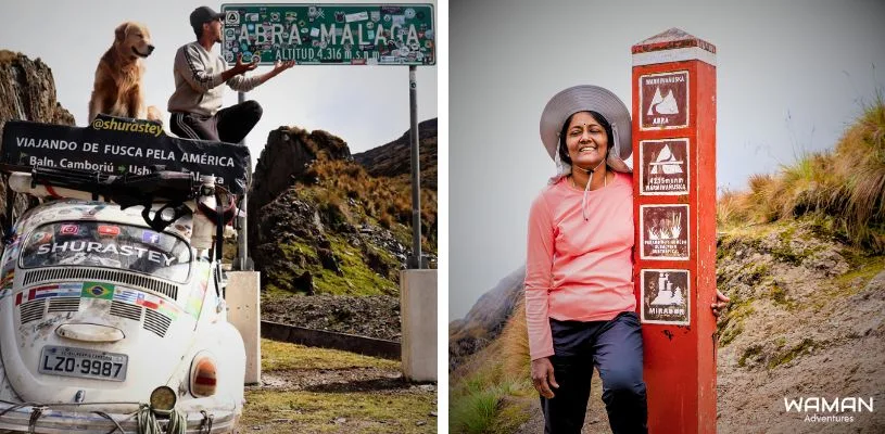 Viajeros de Waman Adventures en los puntos mas altos del trek: Camino Inca vs Camino Inca