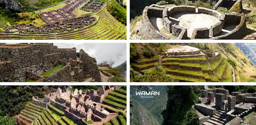 Atractivos turísticos en el camino inca clásico