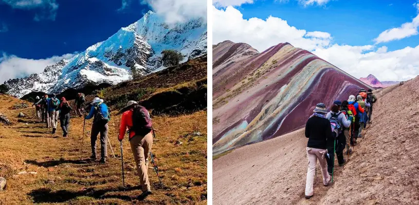 Difficulty of Humantay Lake and Rainbow Mountain
