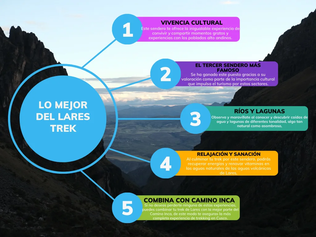 lo mejor del camino inca o lares trek