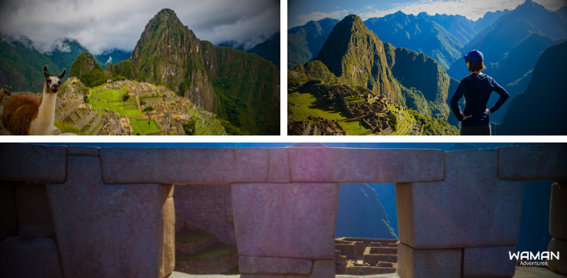 caminata a machu picchu y su respectiva exploración del complejo