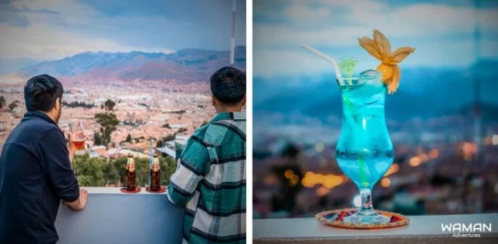 Mirador de la terraza del Hotel Ayni Cusco