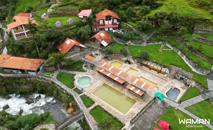 Lares Hot Springs in Lares Trek by Waman Adventures