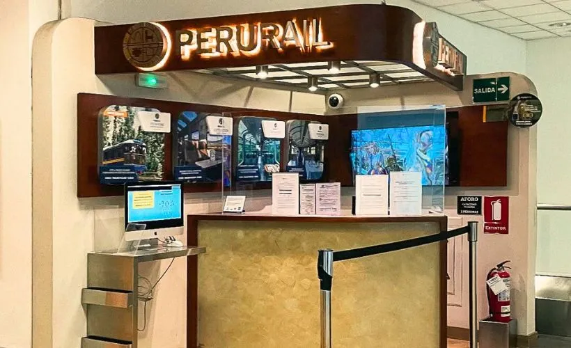 Peru Rail te ofrece diversos servicios, y puedes obtener tus boletos en sus oficinas.