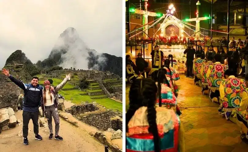 Los turistas pueden viajar a Machu Picchu y, además, disfrutar de la festividad de la Cruz Velacuy.