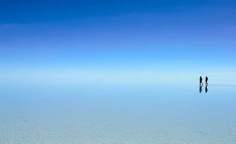 Si vijas en la mejor época para visitar el Salar de Uyuni, encontraras un paraiso sin fin.