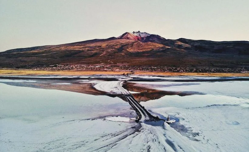 El volcán es considerado uno de los guardianes en la leyenda andina.