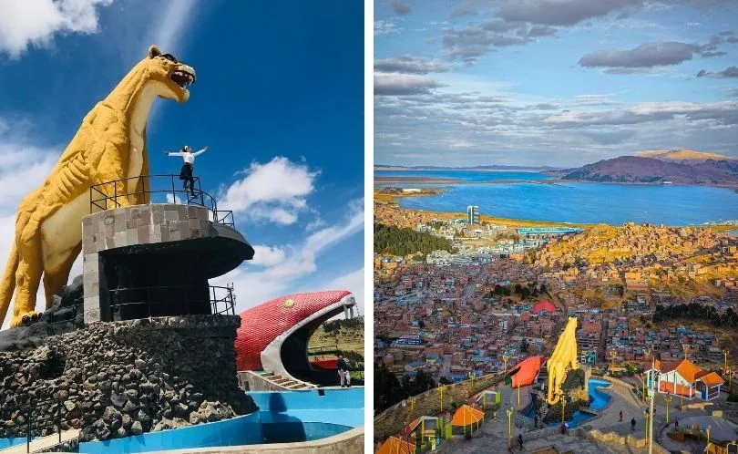 Los turistas pueden apreciar vistas panorámicas.