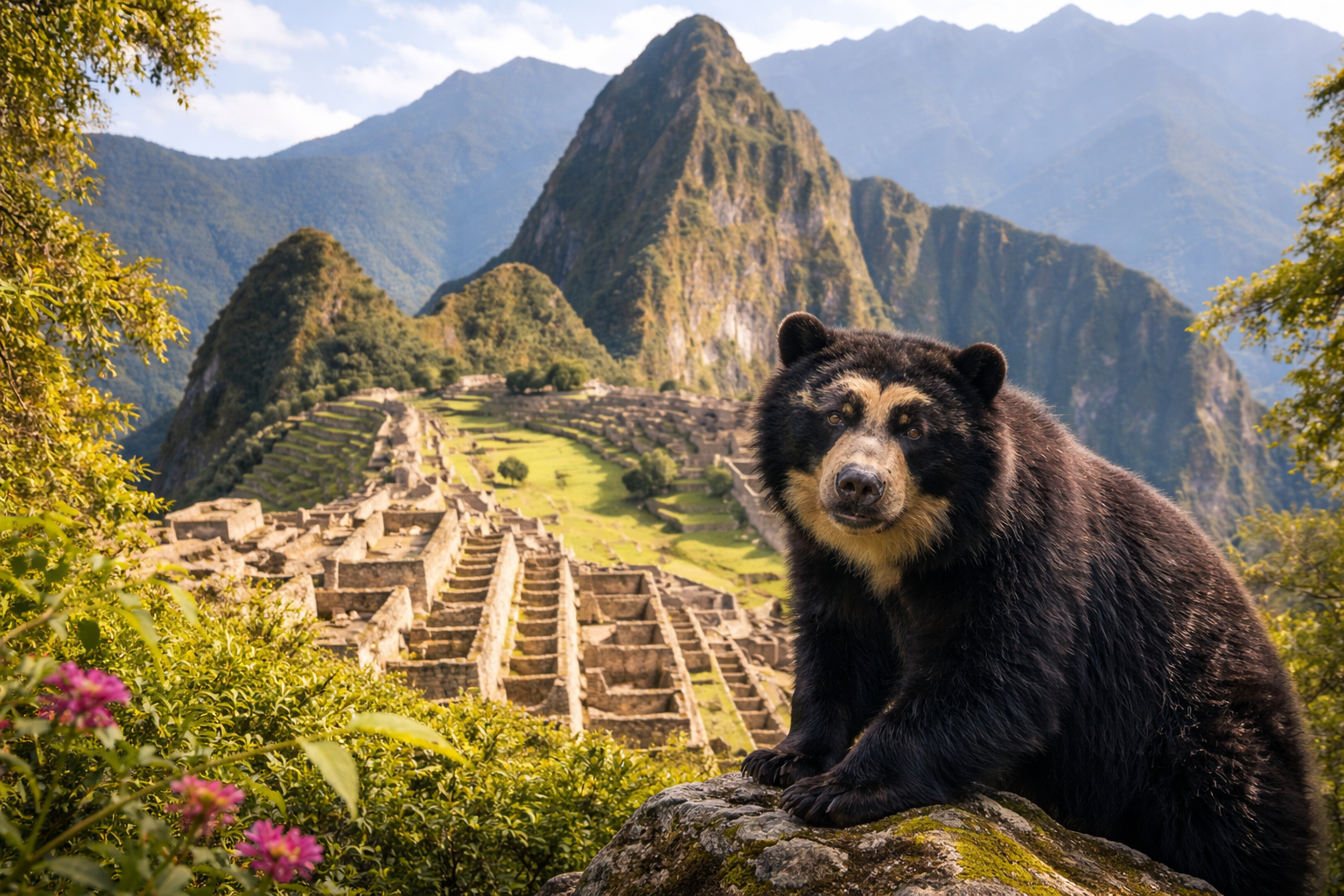 Oso de anteojos en Machu Picchu: guía esencial 2026 Oso de anteojos en Machu Picchu: guía esencial 2026