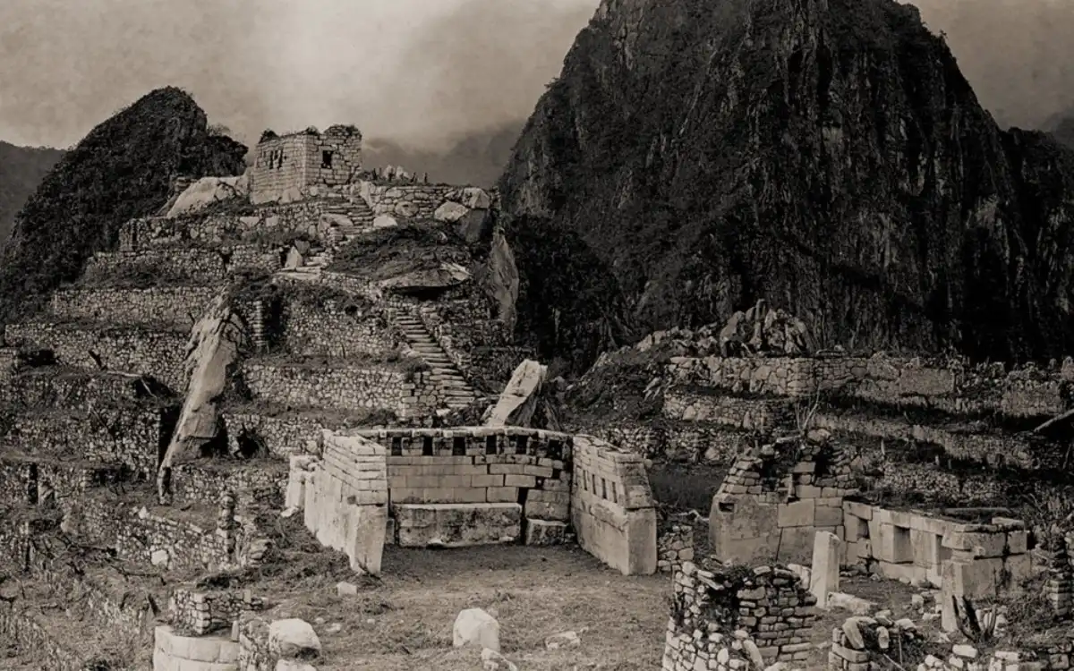 Machu Picchu durante las primeras exploraciones