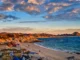 Playa del Parque Nacional Cabo Pulmo al atardecer