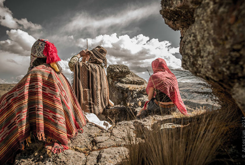 Cerimônia de Wachuma em Cusco