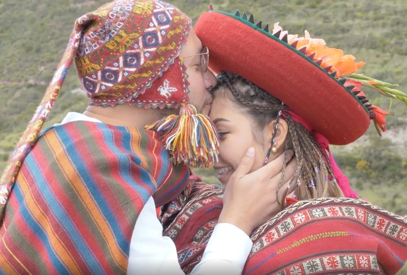 Casamento Andino em Chinchero — Foto 1