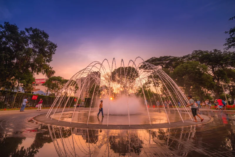 Barranco e Circuito Mágico da Água em Lima — Foto 1