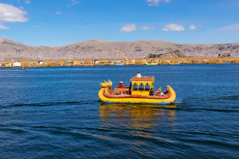 Uros e Taquile de Lancha Rápida — Foto 2