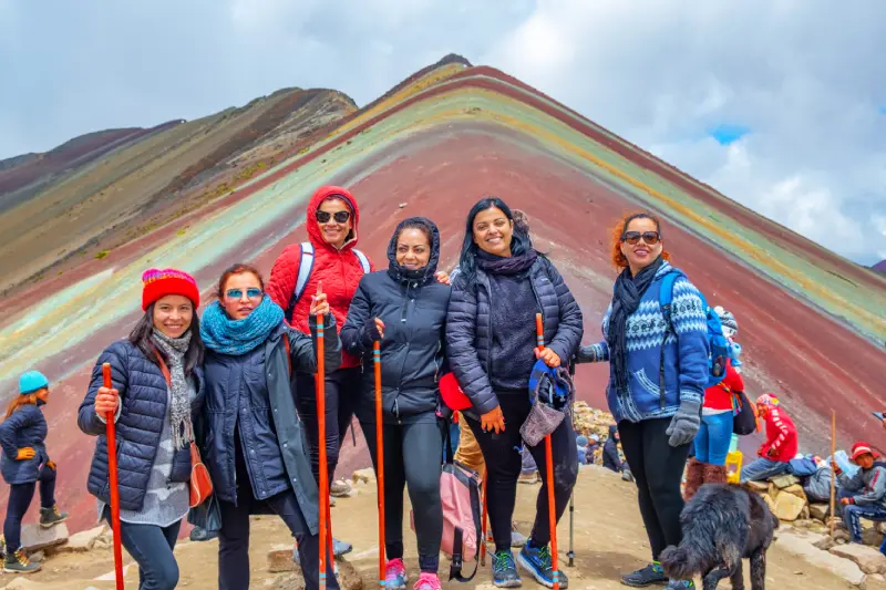 Montanha das Sete Cores e Vale Vermelho em 2 Dias — Foto 4