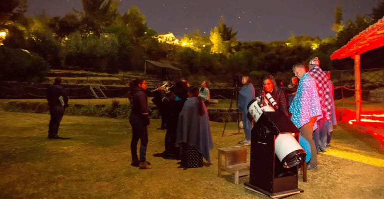 Planetario de Cusco, cena y degustación de Pisco Sour